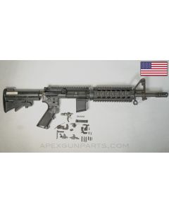 M4 Commando Parts Kit, 11.5&quot; HBAR, Colt M16A2 Commando Lower, 3-Round Burst, .223/5.56mm