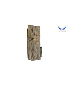 VOLK-S Single AK-47 / AK-74 Magazine Pouch, MOLLE, East German v2 Strichtarn Camo *New* by Parashooter Gear