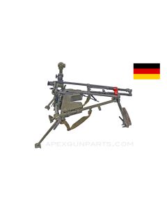 MG-3 Field Tripod, Complete, w/ Hensoldt Optic &amp; Battery Box, Storage Wear, German *NOS* 