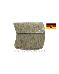 East German AK-47 Magazine Pouch, 3-Cell, Rain Drop Pattern, Canvas, *Very Good* 
