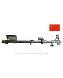 Milled Chinese Type 56 Barrel Assembly, Populated, Folding Bayonet Mount, 7.62x39 *Good* 