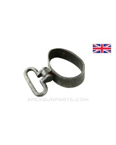 Dutch Mannlicher M1895 Rear Barrel Band w/ Side Sling Swivel *Good / Rusty*