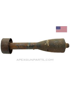 M11 Inert Trainer Rifle Grenade, WWII, Steel *Good / Rusty*
