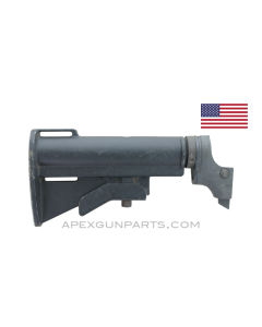 Colt M16A1 Carbine Stock Assembly, 3-Position Adjustable, Aluminum, w/ Buffer Assembly, *Very Good*