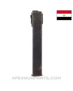 Egyptian Port Said Magazine, 36rd, Steel, 9x19, *Good*