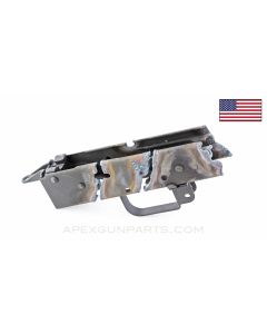 AK Trigger Guard, w/ Rear Trunnion & Side Scope Rail, Demilled Receiver, US Made *As-Is*