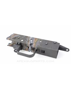 AK Trigger Guard, w/ Rear Trunnion, Attached to Demilled Receiver Section, US Made *As-Is*