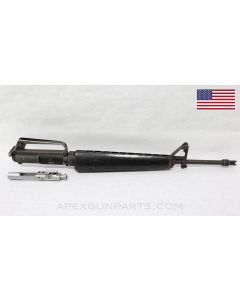 Colt 601 M16 Upper Assembly, 20" Barrel, w/ Early Slick Side Chrome Bolt Carrier Assembly, Duckbill Flash Hider *Good*