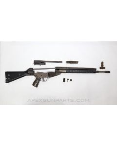 HK G3 Parts Kit w/Factory Barrel and Trunnion, Select Fire Grip, Black Polymer Stock 7.62x51 NATO *Good* 