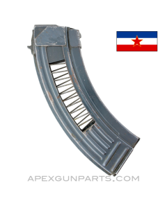 Yugoslavian AK-47 Cutaway Magazines, 30rd, Steel, 7.62x39, *Good* 