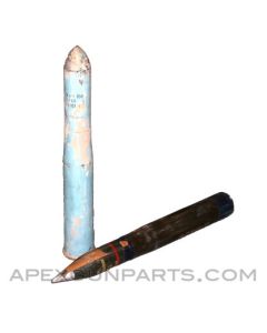 SPECIAL! 105mm Tank Shell, For M60 "Patton" Tank, Inert, *AS-IS* 