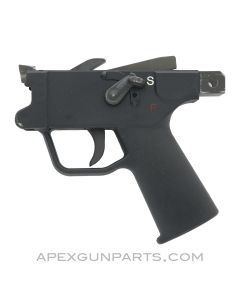 Cetme Model C/ C308 Semi-auto Grip Housing Assembly, Complete, Black Polymer, US Made *Excellent* 