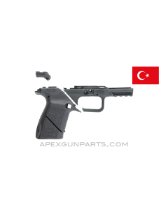 Canik TP9 SF Elite Pistol Frame, Stripped, Saw Cut, Black Polymer, Sold *As Is*