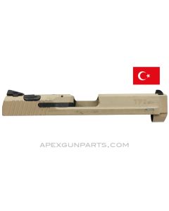 Canik TP9 SA Pistol Slide, 9x19, Desert Tan, Complete, Heavy Use, *Good*
