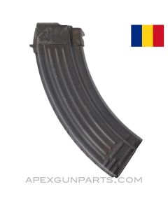Romanian AK-47 Magazine, 30rd, Parkerized, 7.62x39 *Good*