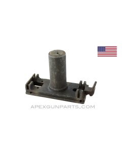 Browning M2 .50 Cal. Backplate, With Buffer Assembly, Stripped *Poor / Rusty* Sold *As Is* 