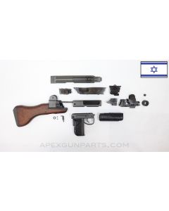 UZI Parts Kit w/ Fixed Wood Stock & Cut Receiver *Good* 