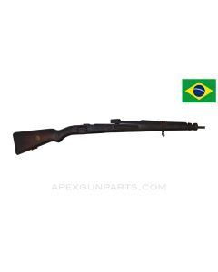 Brazilian VZ-24 Mauser Stock Set, Complete, Cracked, Czech BRNO Made, 38", *Good*