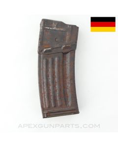 HK33/HK93/C93 Magazine, 25rd, Steel, 5.56x45 NATO, *Fair/Rusty*