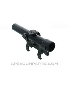 German 4X Model 1 Rifle Scope, Fits HK91 / HKG3, 7.62X51, *Good*