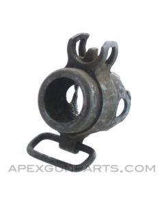 MP34 Front Sight with Front Receiver Piece and Sling Swivel *Good* 