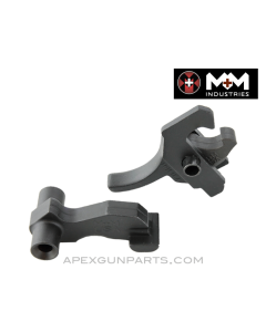 AK Trigger Group, Single Hook, Half-Bow, US Made 922(r) Compliance Part, by M+M, *NEW*