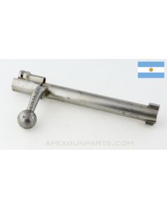M1891 Argentine Mauser Bolt w/ Sleeve and Firing Pin, No Safety, Turned Down Handle, In The White, 7.65X53 *Very Good* 