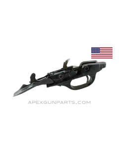 Remington 870 Trigger Plate Assembly, No Safety, Refinished, *Fair* 