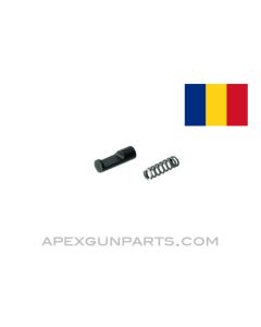 Romanian AKM Front Sight Detent & Spring, 7.62x39, *NEW* 