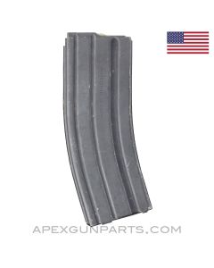 AR-15 / M16 Magazine, 30rd, Green Follower, 223/5.56 *Good*
