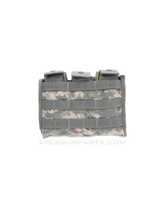 MOLLE II Triple Magazine Pocket, Pouch, ACU Digital Camo *Good*