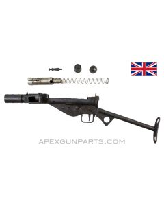 STEN MK2 SMG Parts Set W/"T" Stock, 9MM Luger