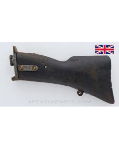1914 Lewis Gun Project Buttstock, w/ Late Tang, Bantam Length *Fair*