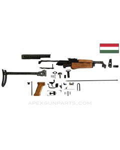 Hungarian AK-63D AMMS Under Folder Parts Kit w/Wood Grip, 7.62x39 *Good* ONE-OFF