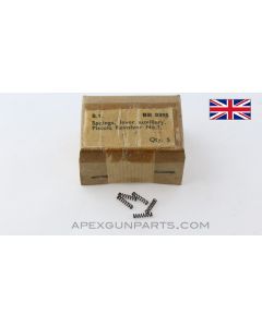 Webley Auxiliary Lever Spring, Box of 5 *NOS* 