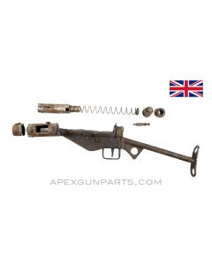 STEN MK3 SMG Parts Set W/"T" Stock, 9MM Luger