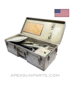 Corps of Engineers, Detecting Set, Mine (C), DT-44D/PRS-3, w/ Transit Crate, *Good*