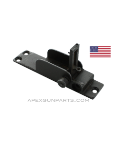 Browning M2 .50 Cal. Project Rear Sight Assembly, Early Model, Modified Base, Incomplete *Good* 