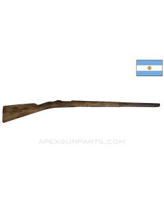 M1891 Argentine Mauser Stock, 44.5", Stripped, Cracked/Repaired, Wood *Fair*