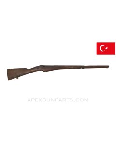 Turkish Berthier Mle 1907/15 Forestry Service Carbine Stock, 41", Cracked/Repaired, Wood *Fair*
