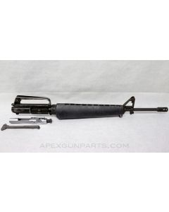 Colt 601 M16 Upper Assembly, 20" Pencil Barrel, Chrome Bolt Assy, Triangle Charging Handle, Early Bend, Painted Receiver, 5.56x45 NATO *Good*