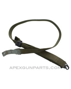 CETME Model C Sling, Canvas with Steel Hook, NO Button, *Good to Very Good* 