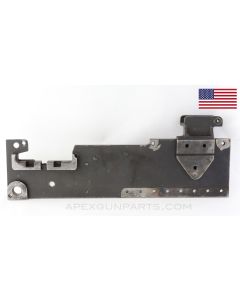 Browning 1919 Left Hand Side Plate (LHSP) with Rear Sight Base, Pawl Bracket and Extractor Cam, .30-06 *Good*