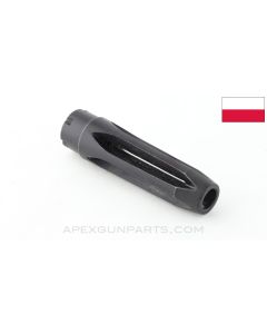 PKT / PKM Slotted Flash Hider, Polish *Very Good*