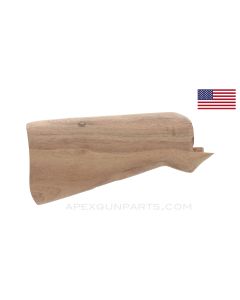 1918A1 BAR Buttstock, Unfinished, US Made, Blemished *NOS* 