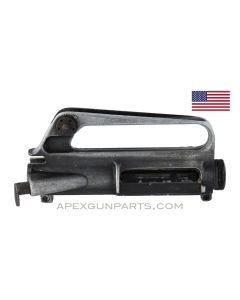 Colt M16A1 Upper Receiver w/Teardrop Fwd Assist, No Ejection Cover, Early Gray Finish *Good*