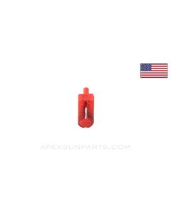 AK Front Sight Post, Red Plastic, Dirty, *NEW*