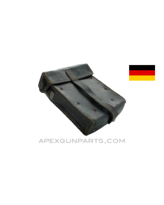German WWII MG-34 Gunner Tool Pouch, No Tools, Leather, *Very Good* 