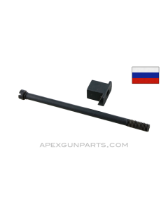 Russian AKM Pistol Grip Screw and Nut, Block Nut Variant,  *Very Good*
