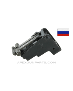 Russian Tula AKM Rear Sight Block Assembly, Cast, *Very Good*